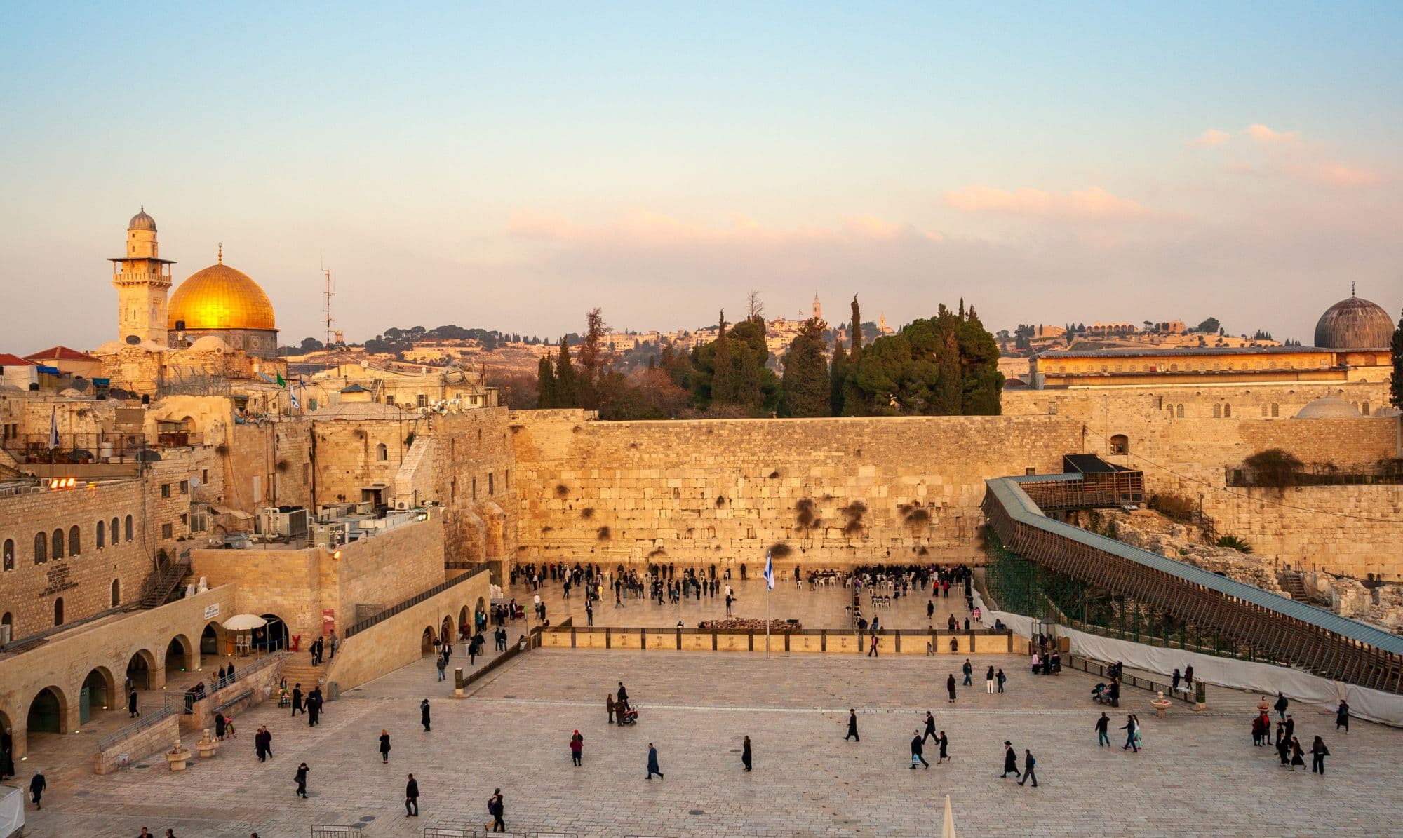 The Western Wall in Jerusalem